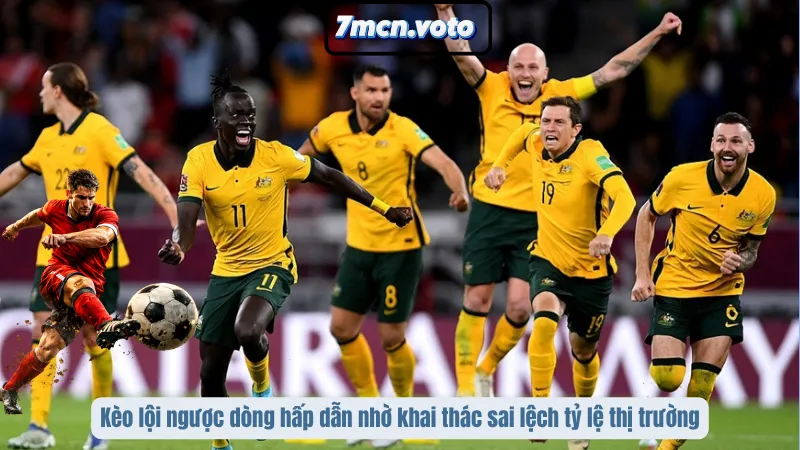 Kèo Lội Ngược Dòng Là Gì? Khi “Cửa Dưới” Lại Là Điểm Vào Tiền 2 Kèo lội ngược dòng hấp dẫn nhờ khai thác sai lệch tỷ lệ thị trường